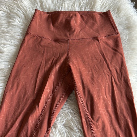 Bare Activewear Rust Higb Rise Leggings - Picture 3 of 5